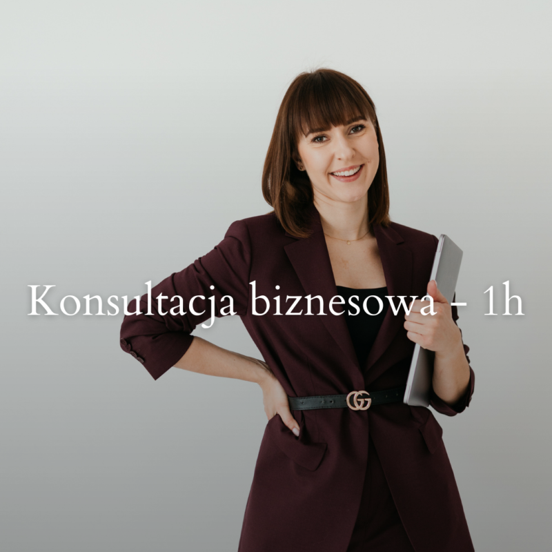 Konsultacja biznesowa - 60 minut